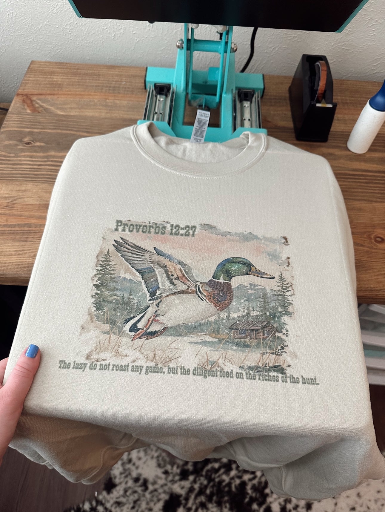 Duck Proverbs 12:27