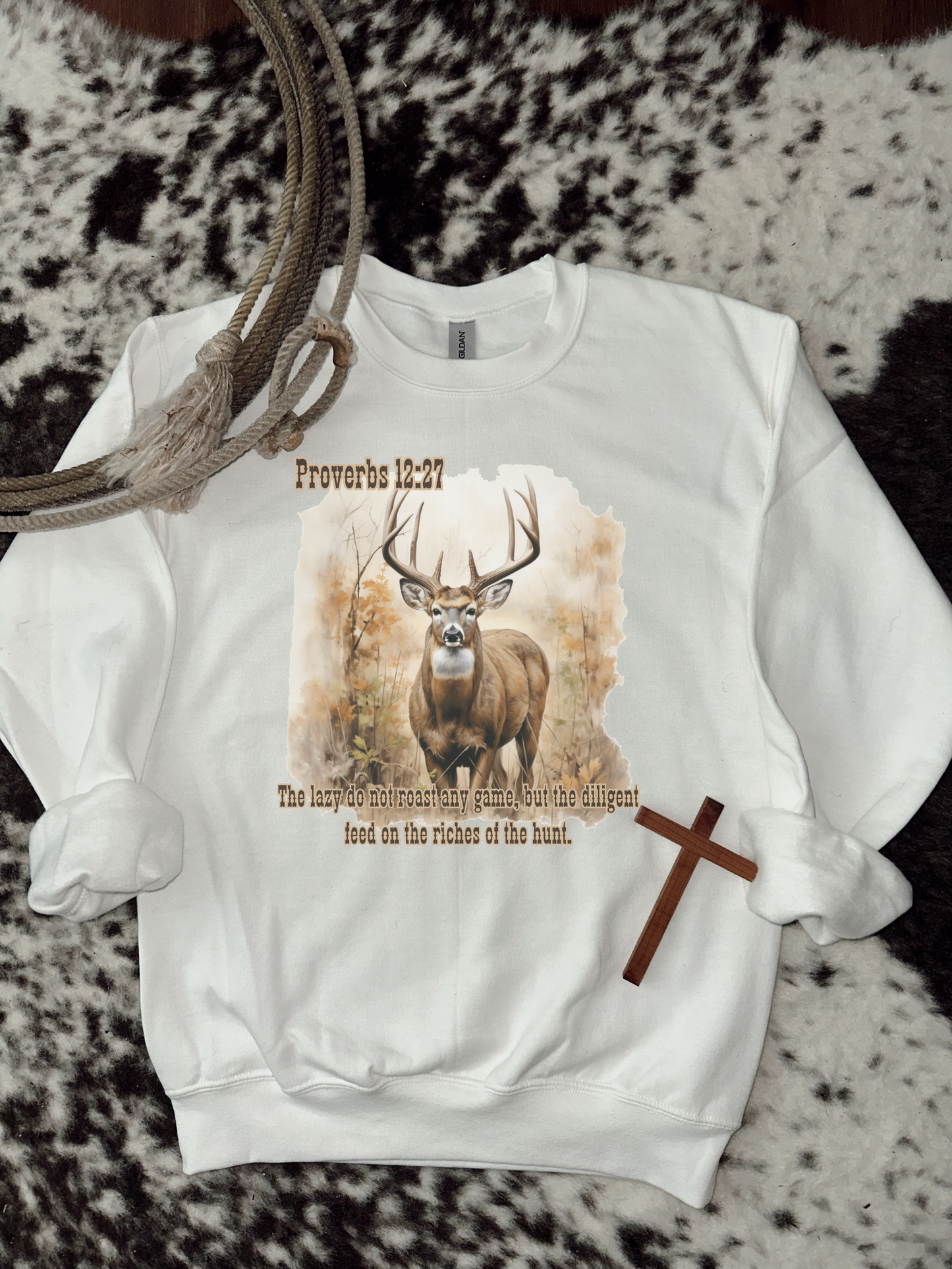 Deer Proverbs 12:27