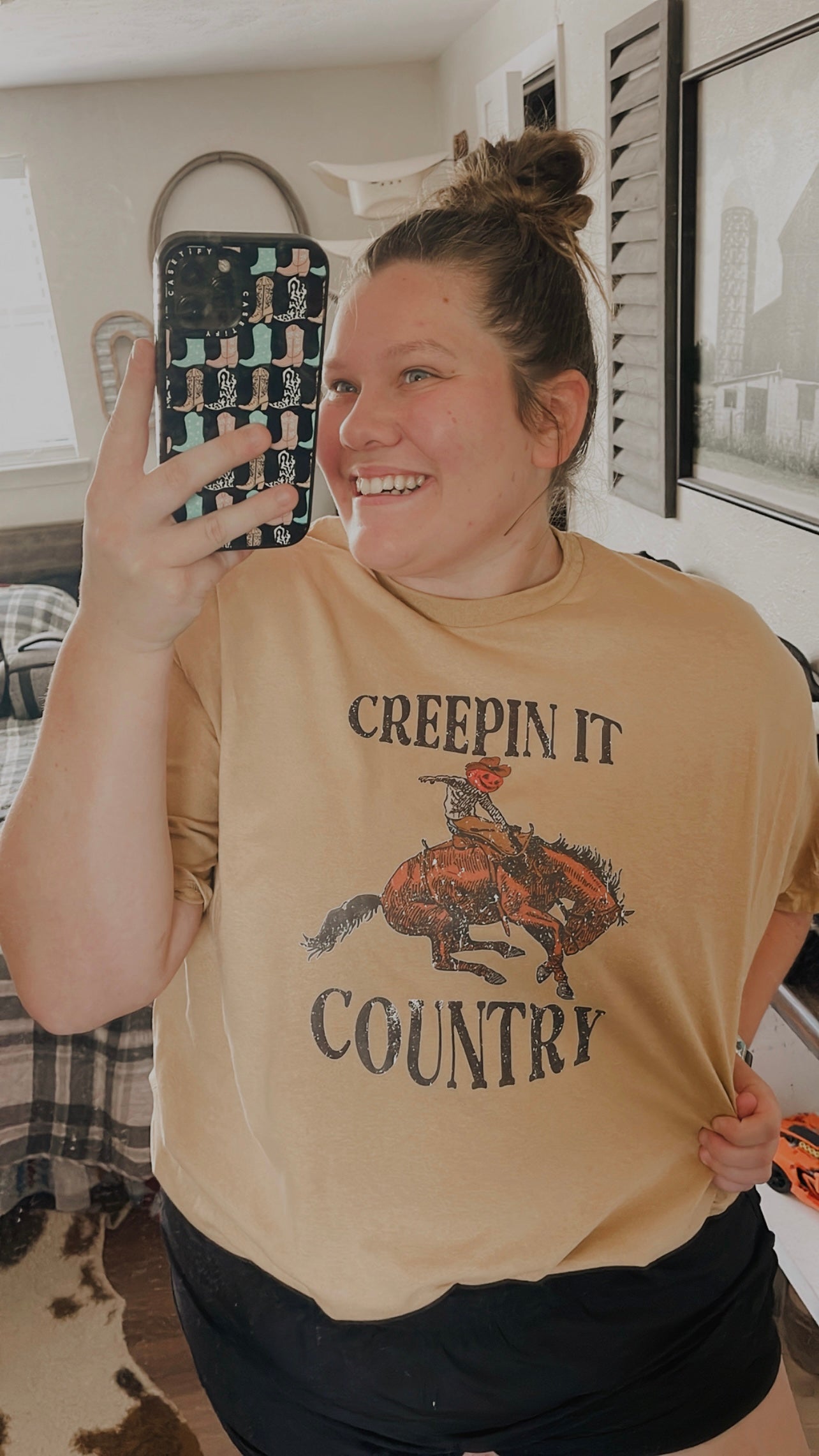 Creepin It Country Tee