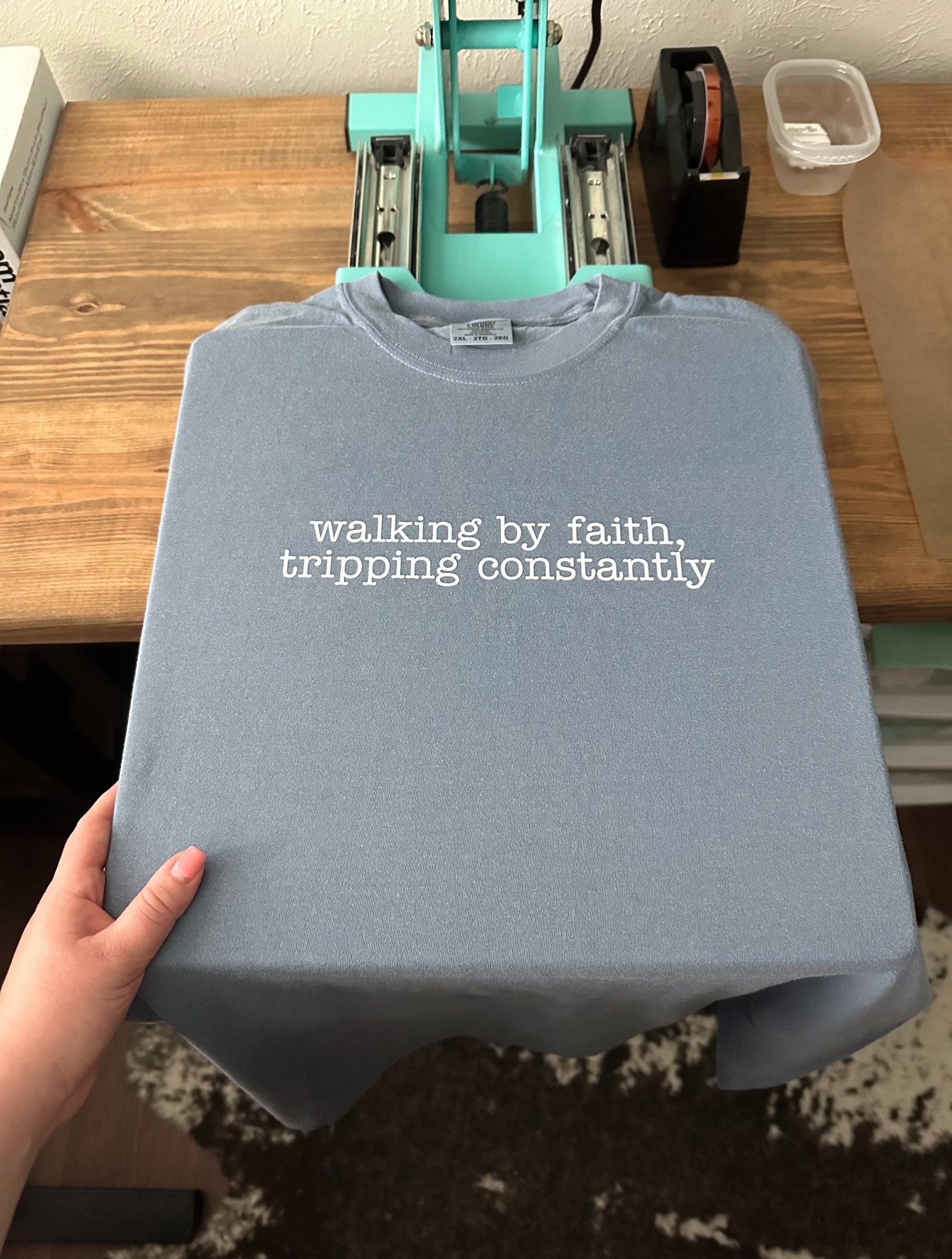 Walking By Faith & Tripping