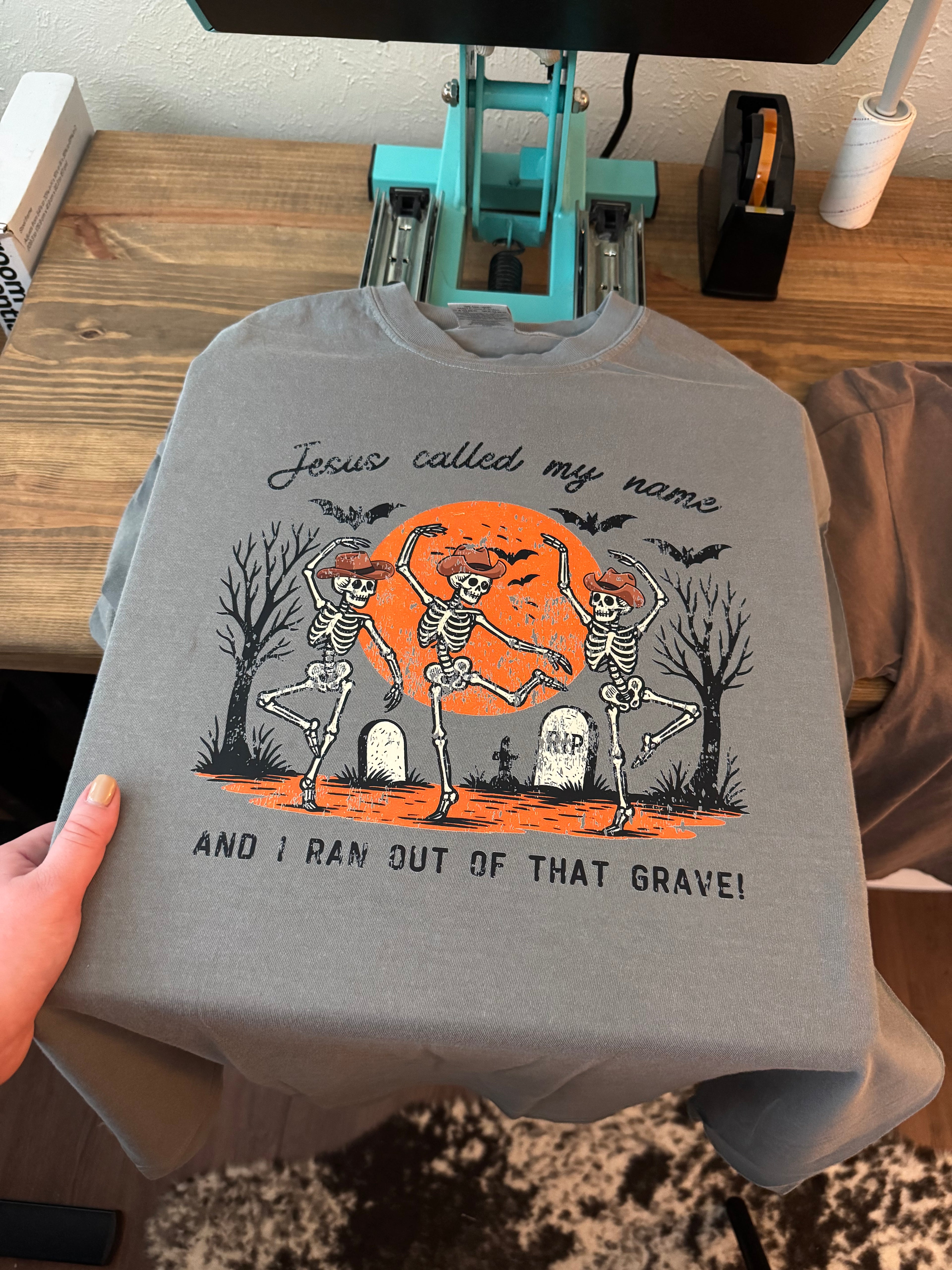 Ran Out Of The Grave