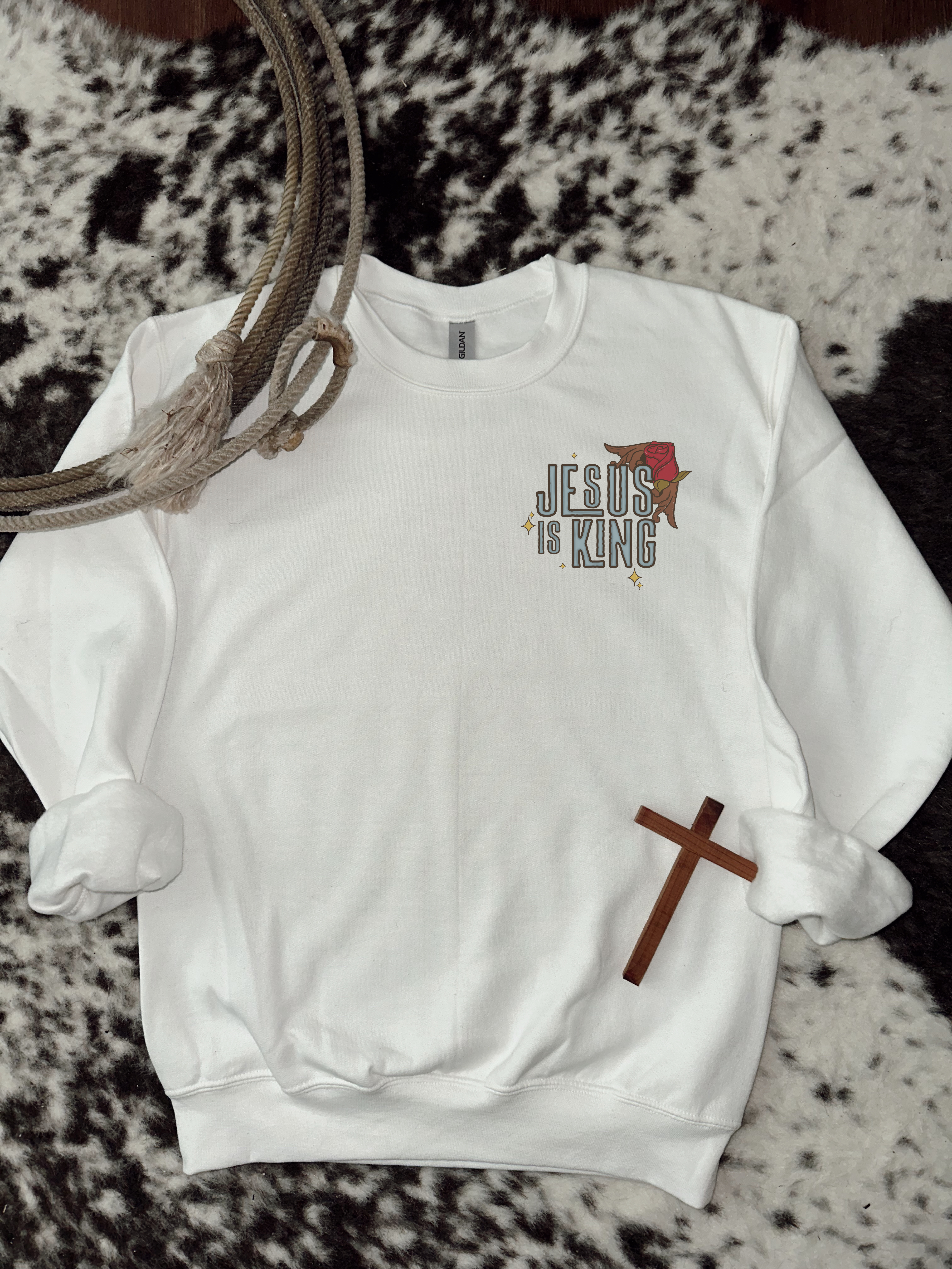 Jesus Is King FRONT N' BACK