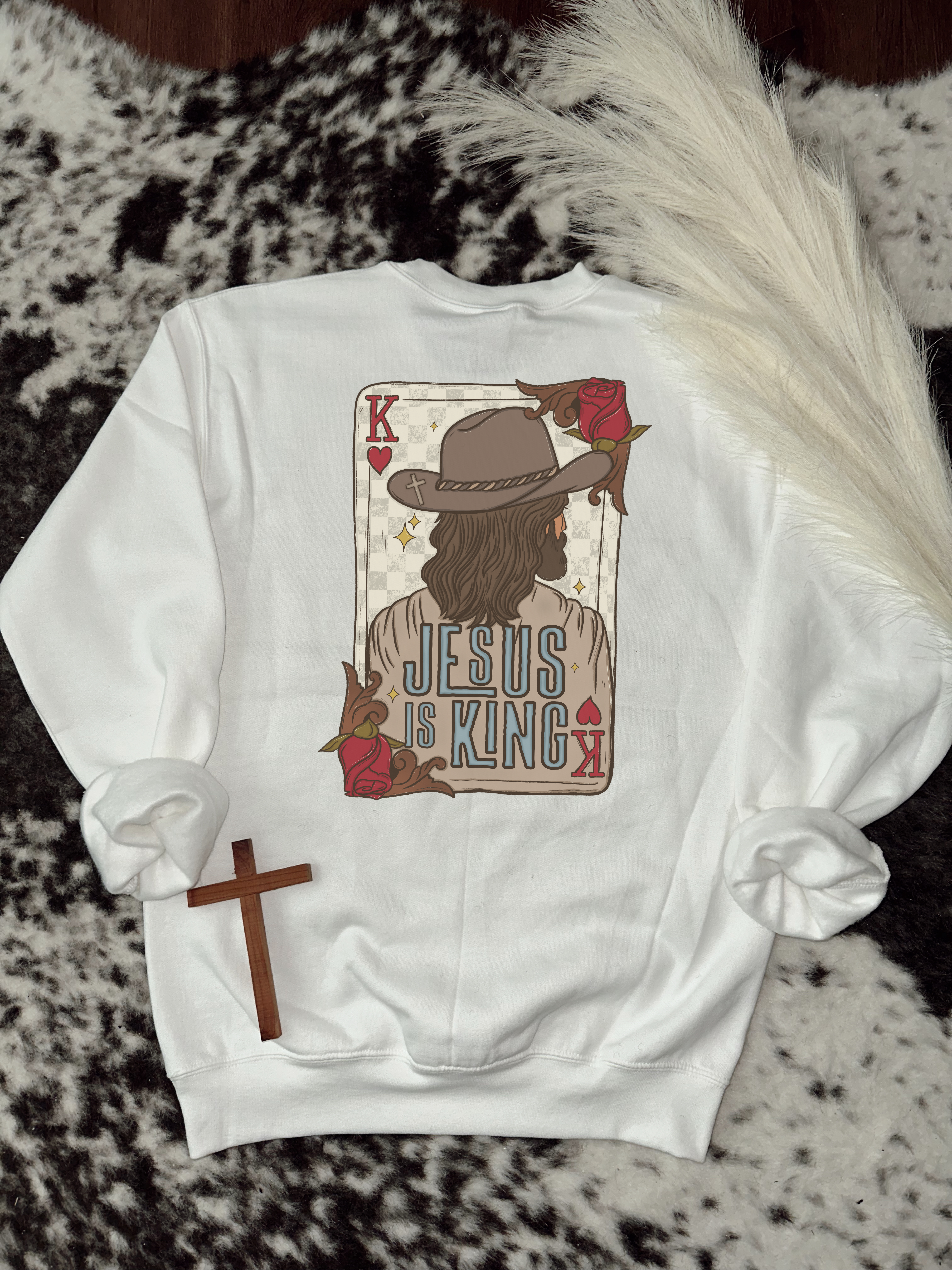 Jesus Is King FRONT N' BACK