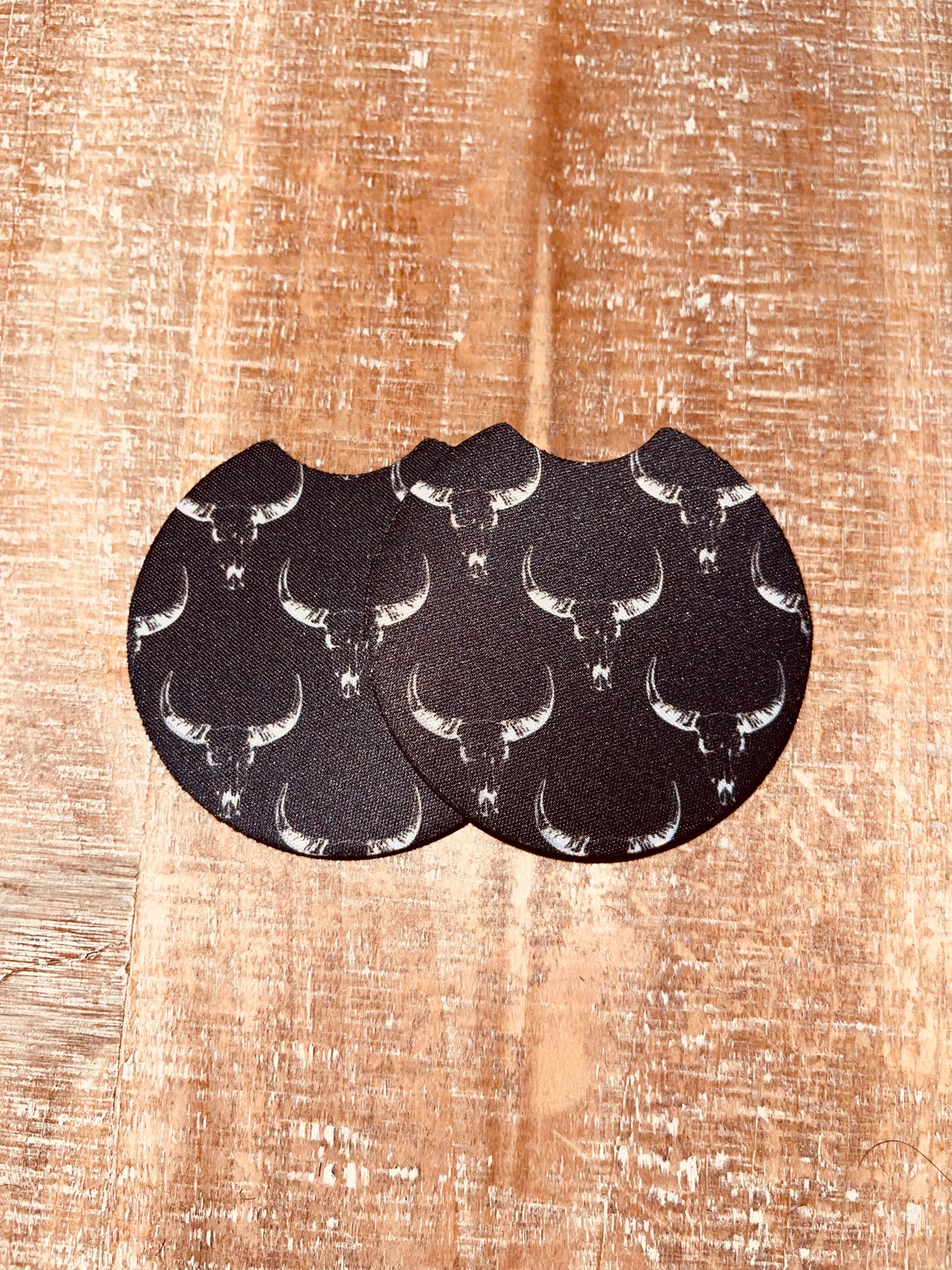 Cow Skull Coaster