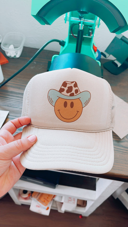 Western Smiley Hat